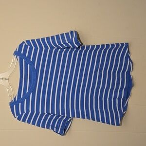 Womens Talbots Striped Tee Shirt